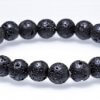 Bracelet Boule Pierre de lave