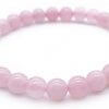 Bracelet Boule Quartz rose